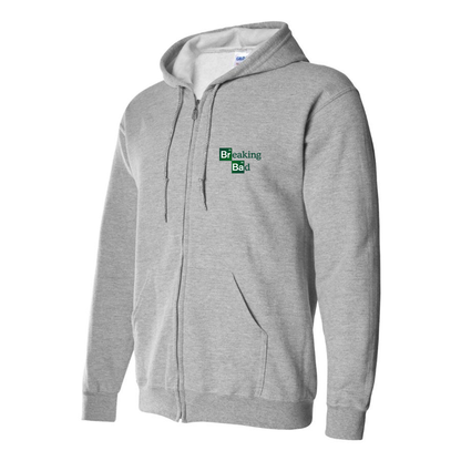 Men's Breaking Bad Logo Zipper Hoodie