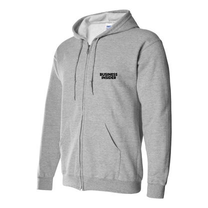 Men's Business Insider Logo Zipper Hoodie