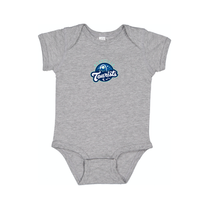 Asheville Tourists Logo Baby Romper Onesie