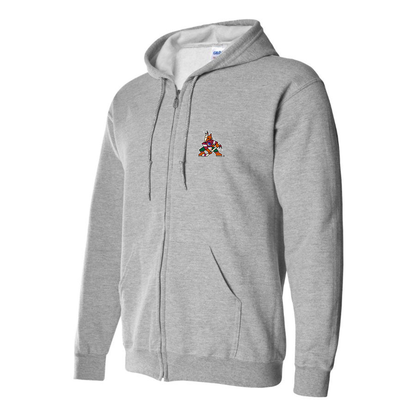 Men's Arizona Coyotes Logo Zipper Hoodie