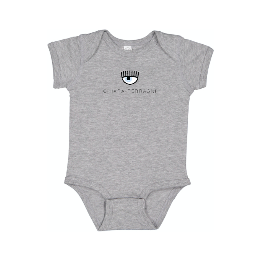 Chiara Ferragni Collection Logo Baby Onesie Romper