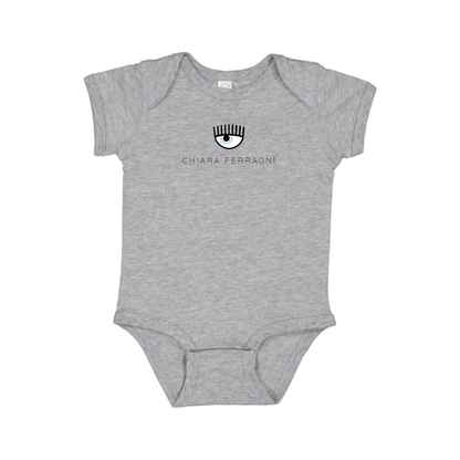 Chiara Ferragni Collection Logo Baby Onesie Romper