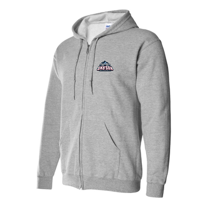 Men's Colorado Springs Sky Sox Logo Zipper Hoodie