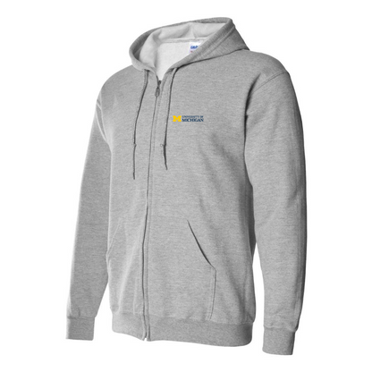 Men’s University of Michigan Logo Zipper Hoodie