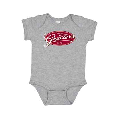 Graeters Logo Baby Onesie Romper