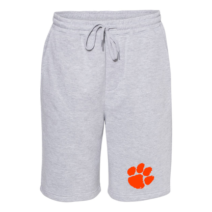 Men's Clemson Tigers Independent Trading Co Midweight Fleece Short