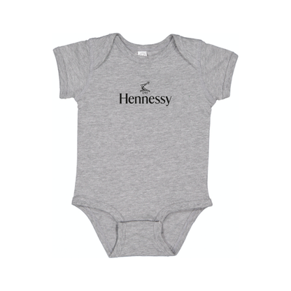 Hennessy Logo Baby Romper Onesie