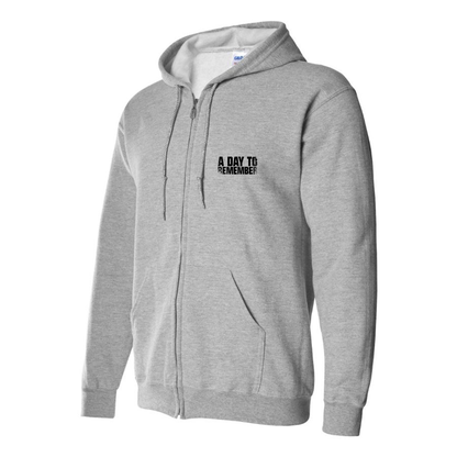 Men's A Day to Remember  Logo Zipper Hoodie