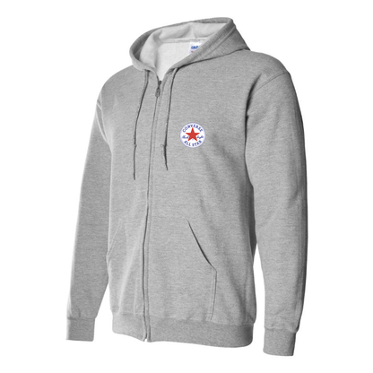 Men's Chuck Taylor All Star Logo Zipper Hoodie