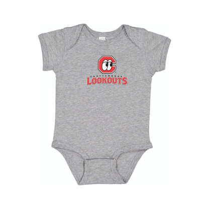 Chattanooga Lookouts  Logo Baby Onesie Romper