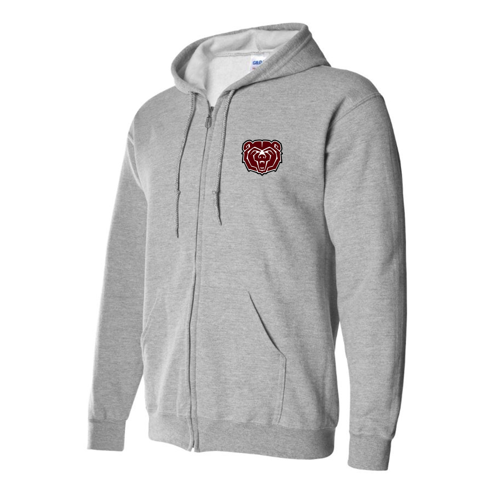 Men's Missouri State Bears Logo Zipper Hoodie