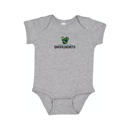 Augusta GreenJackets Logo Baby Romper Onesie