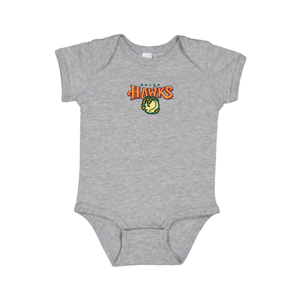 Boise Hawks Logo Baby Romper Onesie