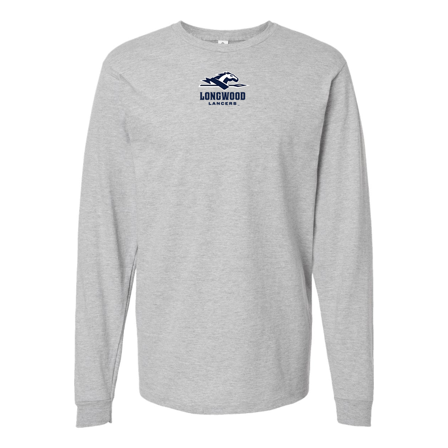 Youth Longwood Lancers Logo Cotton Long Sleeve T-Shirt