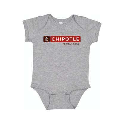 Chipotle Logo Baby Romper Onesie