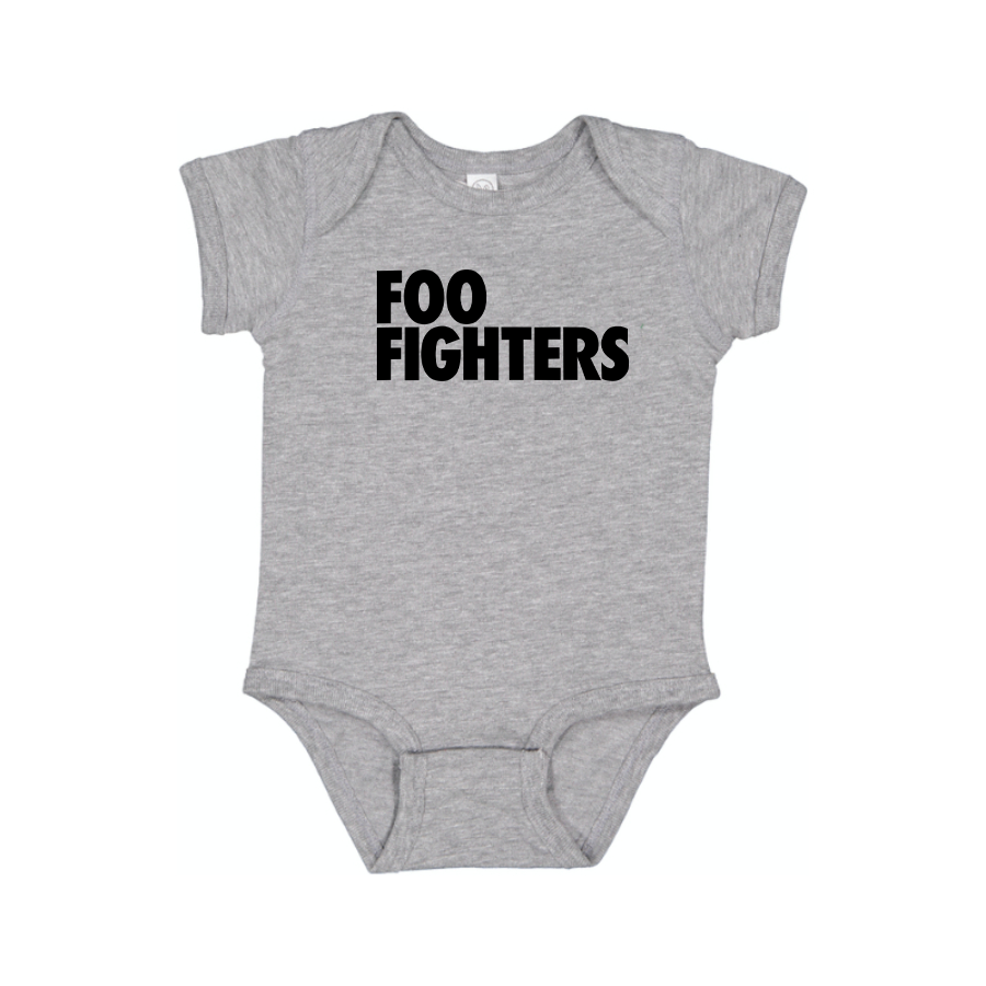 Foo Fighters Logo Baby Onesie Romper