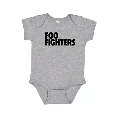 Foo Fighters Logo Baby Onesie Romper