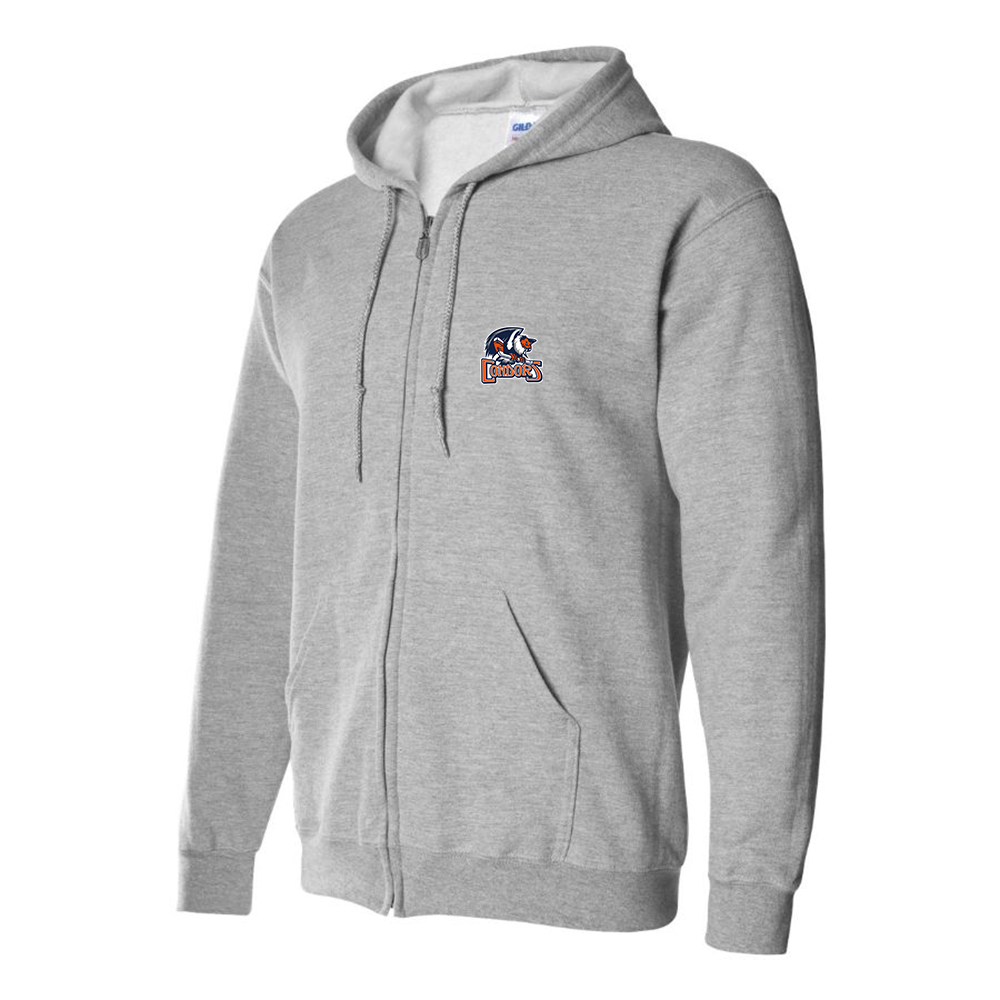 Men's Bakersfield Condors Logo Zipper Hoodie