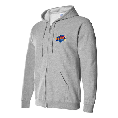 Men's Brooklyn Cyclones Logo Zipper Hoodie