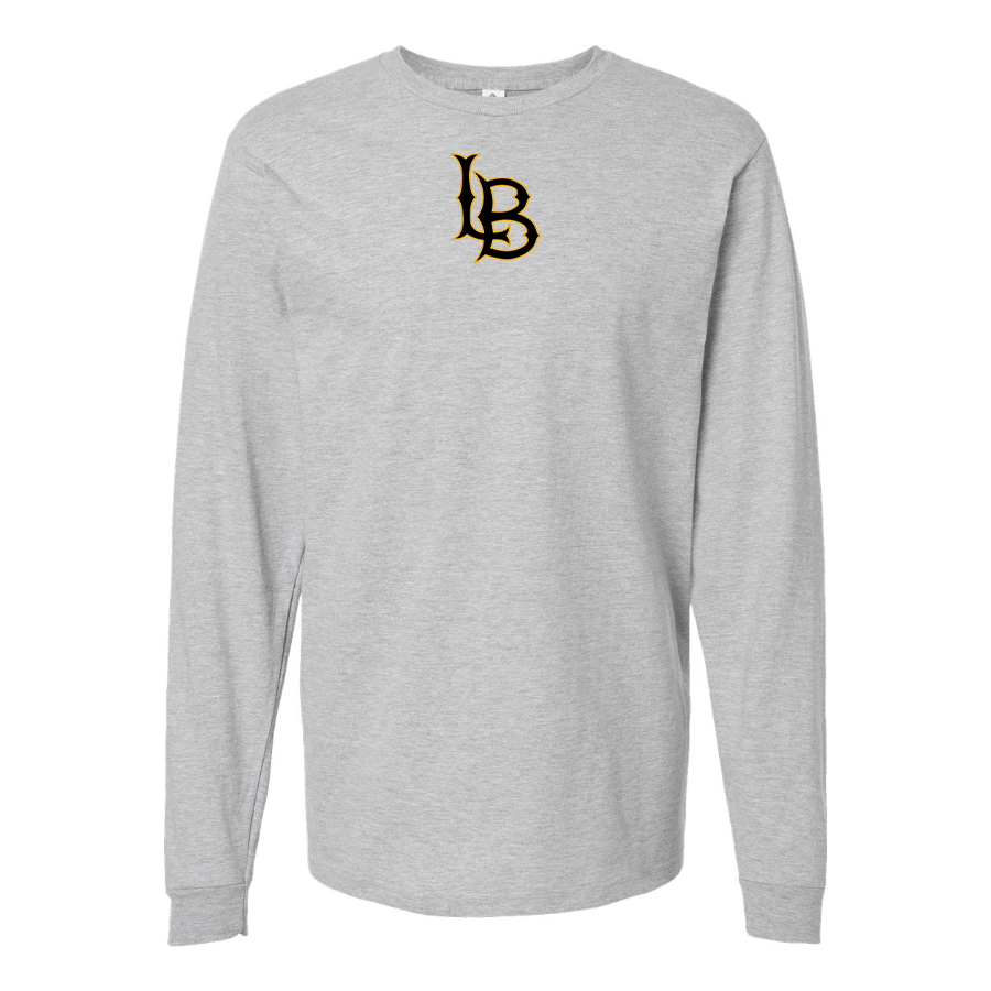 Youth Long Beach State 49ers Logo Cotton Long Sleeve T-Shirt