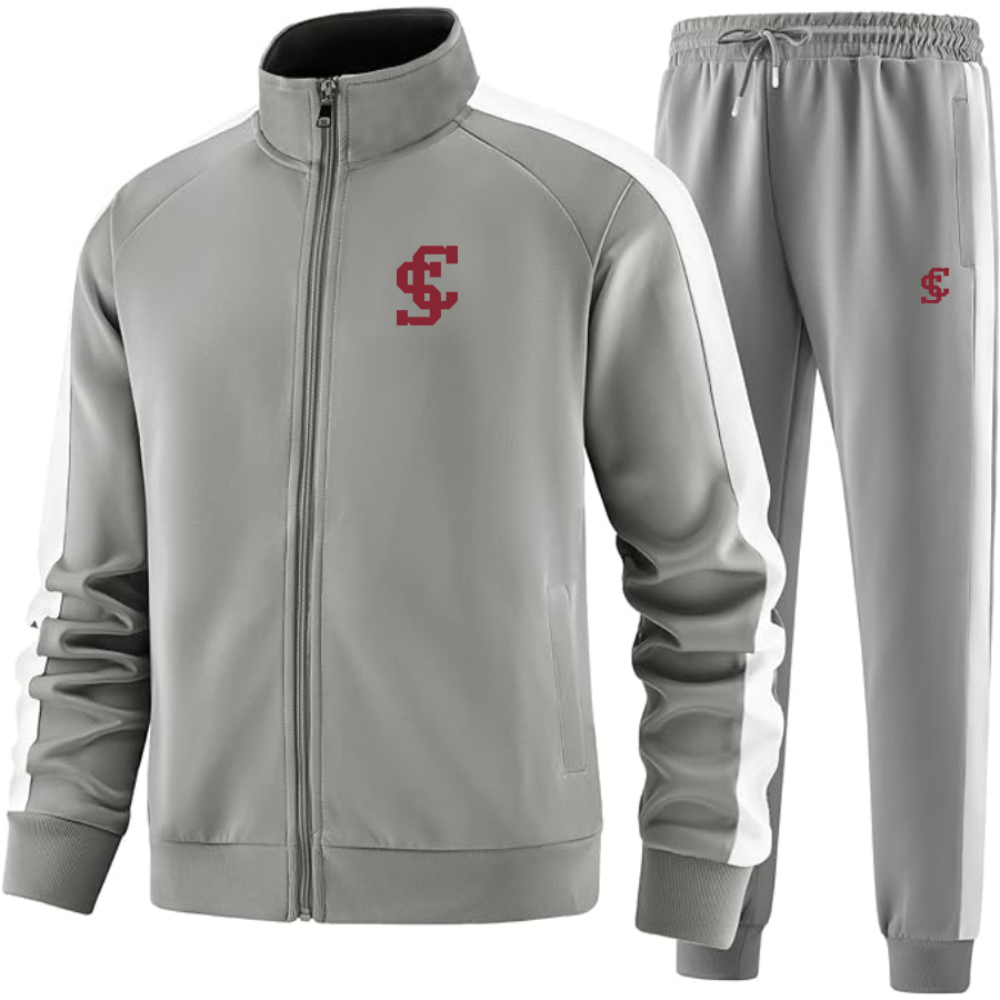 Men's Santa Clara Broncos Logo  Dri-Fit TrackSuit