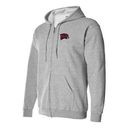 Men's Maryland Eastern Shore Hawks Logo Zipper Hoodie