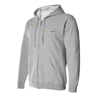 Men's CoinGecko Logo Zipper Hoodie