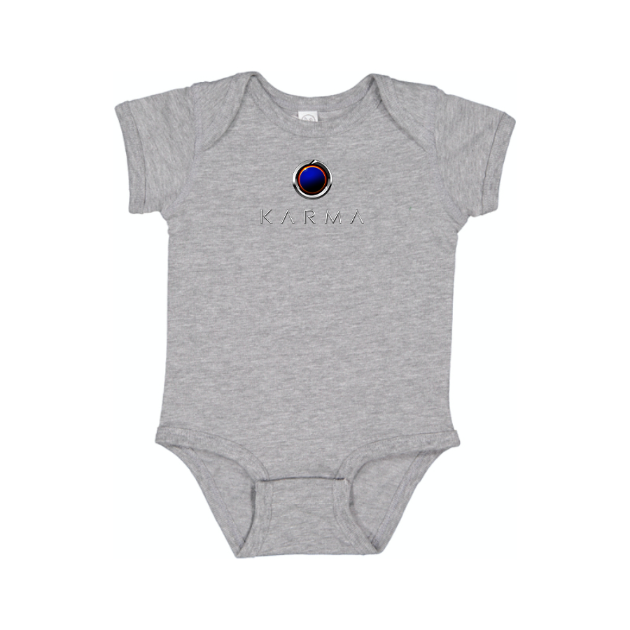 Karma Logo Baby Onesie Romper