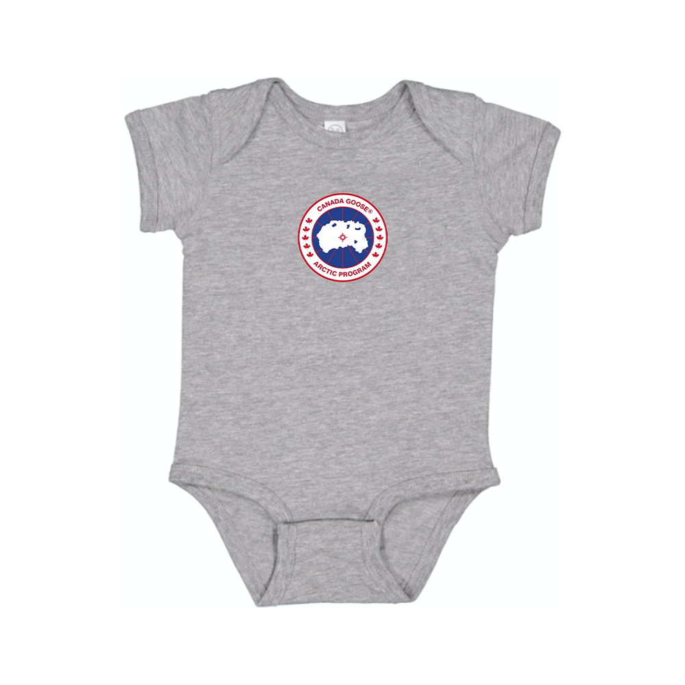 Canada Goose Logo Baby Romper Onesie