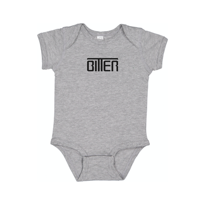 Bitter Logo Baby Romper Onesie