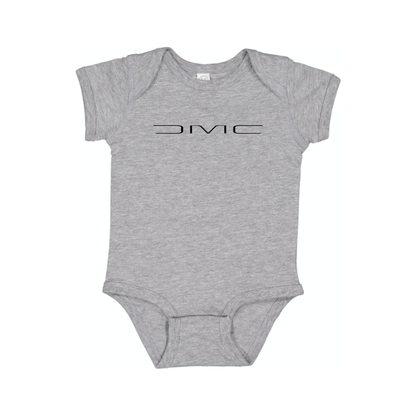 DeLorean Motor Company Logo Baby Onesie Romper