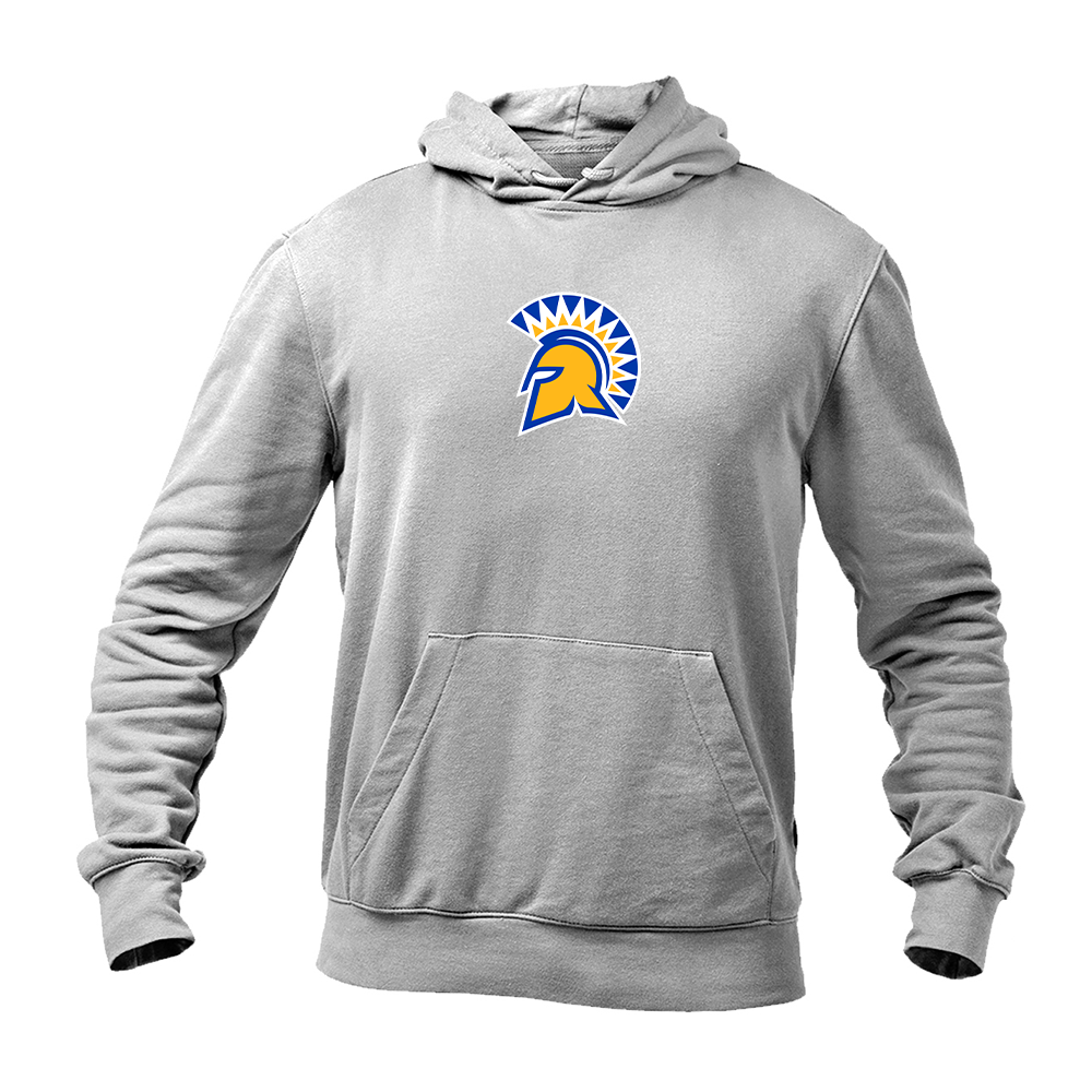Men's San Jose State Spartans Logo Softstyle Midweight Hooded Sweatshirt
