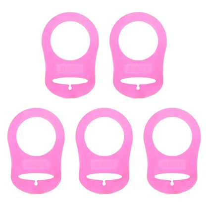 Versatile Silicone Baby Bottle Handle and Grip Set