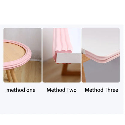 Soft Foam Edge and Corner Guards for Baby Safety with Easy-to-Install Adhesive Backing for Furniture Protection and Injury Prevention