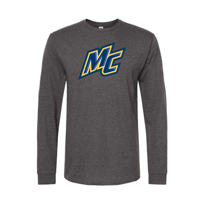 Men's Merrimack Warriors Logo Long Sleeve T-Shirt