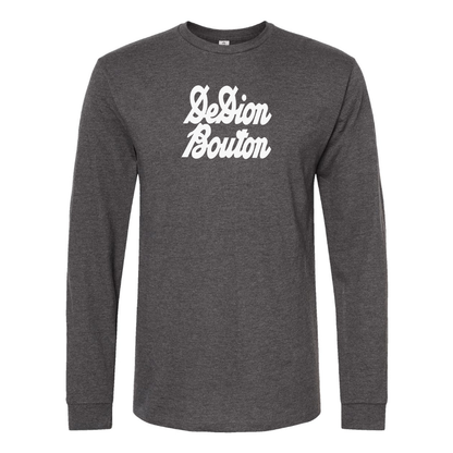 Men's De Dion Bouton Logo Cotton Long Sleeve T-Shirt