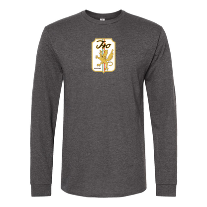 Men's  Iso Logo Cotton Long Sleeve T-Shirt