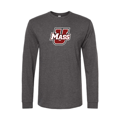 Men's Massachusetts Minutemen Logo Long Sleeve T-Shirt