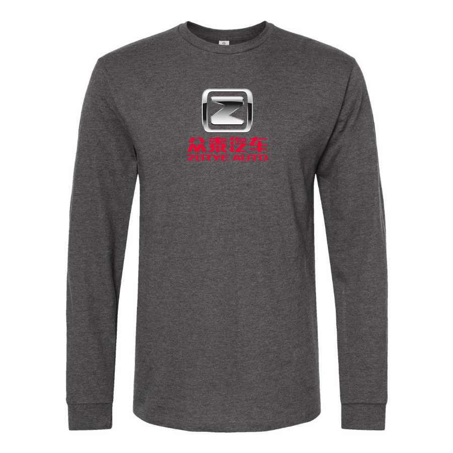 Men's Zotye Logo  Cotton Long Sleeve T-Shirt