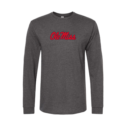 Men's Mississippi Rebels Logo Long Sleeve T-Shirt