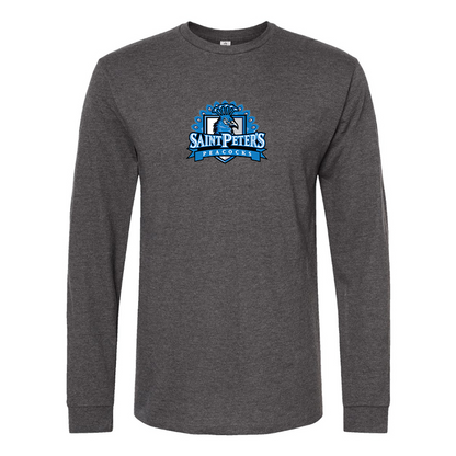 Men's Saint Peters Peacocks Logo Long Sleeve T-Shirt