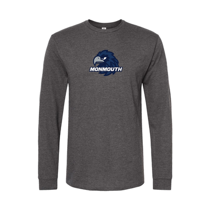 Men's Monmouth Hawks Logo Long Sleeve T-Shirt