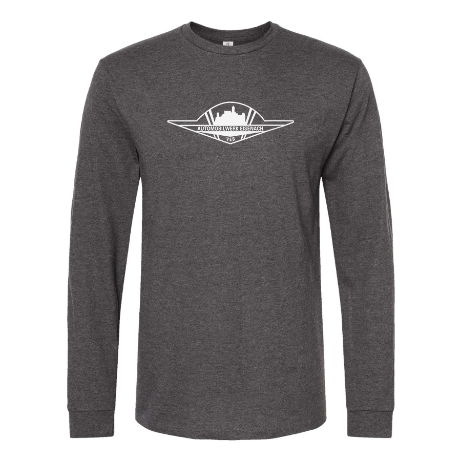 Men's Wartburg Logo  Cotton Long Sleeve T-Shirt