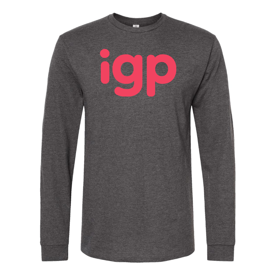 Men's Indian Gifts Portal  Logo Cotton Long Sleeve T-Shirt