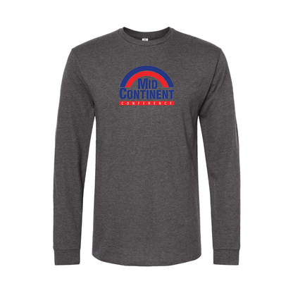 Men's Mid Continent Conference Logo Long Sleeve T-Shirt