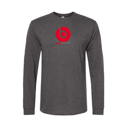 Men's Beats-by Dre Logo Long Sleeve T-Shirt