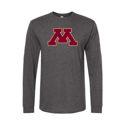 Men's Minnesota Golden Gophers Logo Long Sleeve T-Shirt