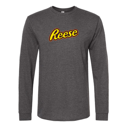 Men's Reese Peanut Butter Logo Long Sleeve T-Shirt
