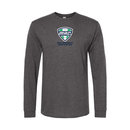 Men's Mid American Conference Logo Long Sleeve T-Shirt