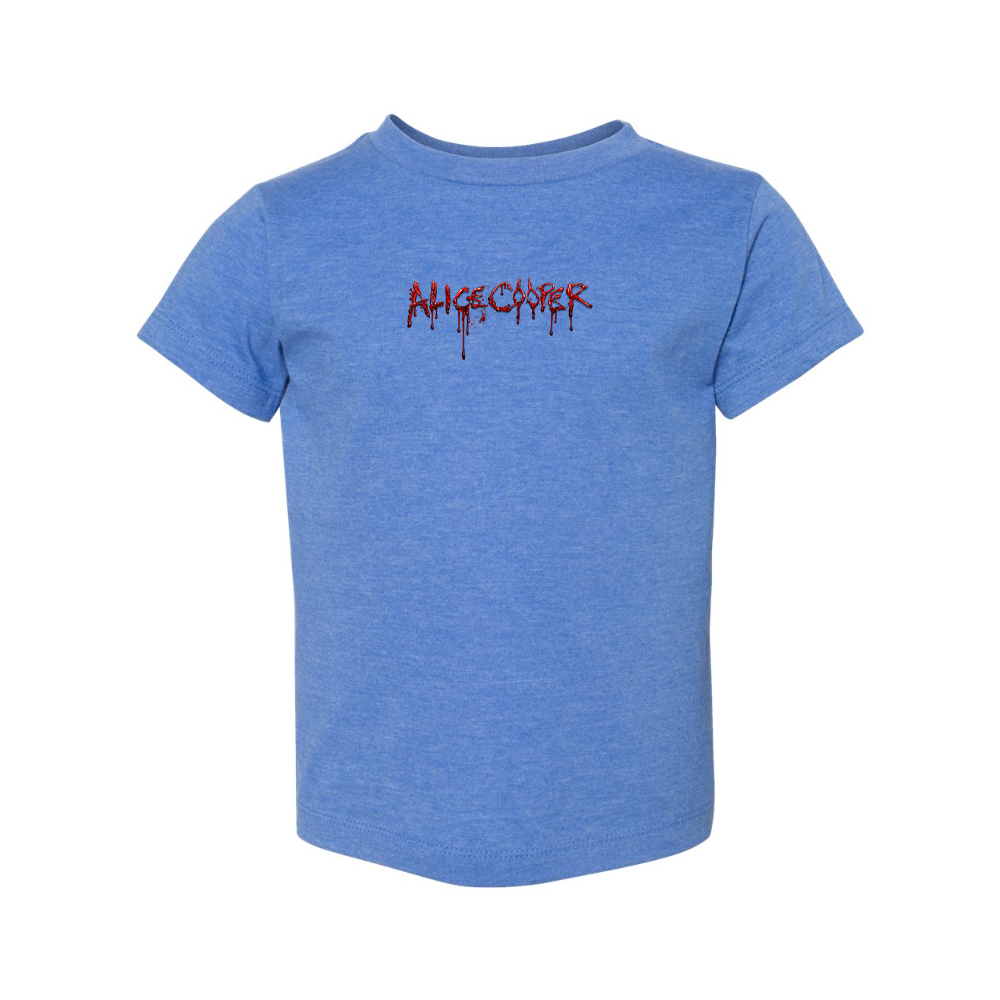 Alice Cooper Logo BELLA  CANVAS Toddler Jersey Tee